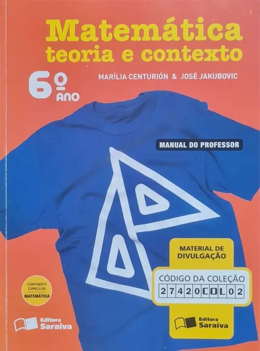 Livro de Matemática - Teoria e Contexto - 6º ano