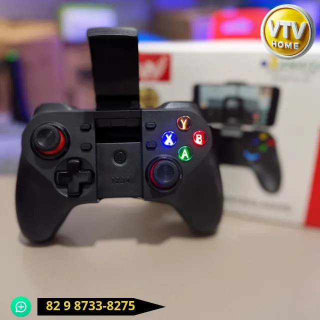 Controle Joystick Gamer + Entrega Grátis e Garantia 