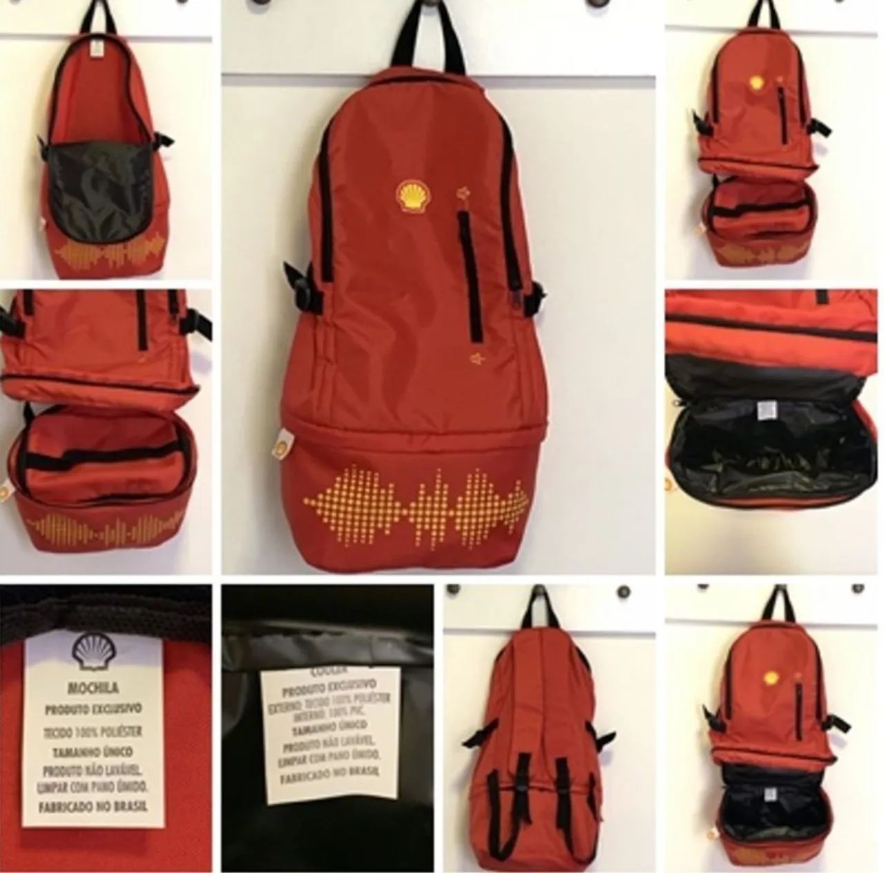 Vendo Mochila cooler marca shell especiak