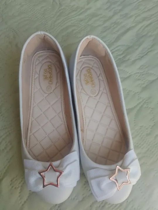 Sapato para daminhas e pajens - Foto 4