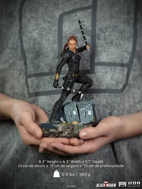 Pack completo Black widow (viúva negra) Iron studios 1/10