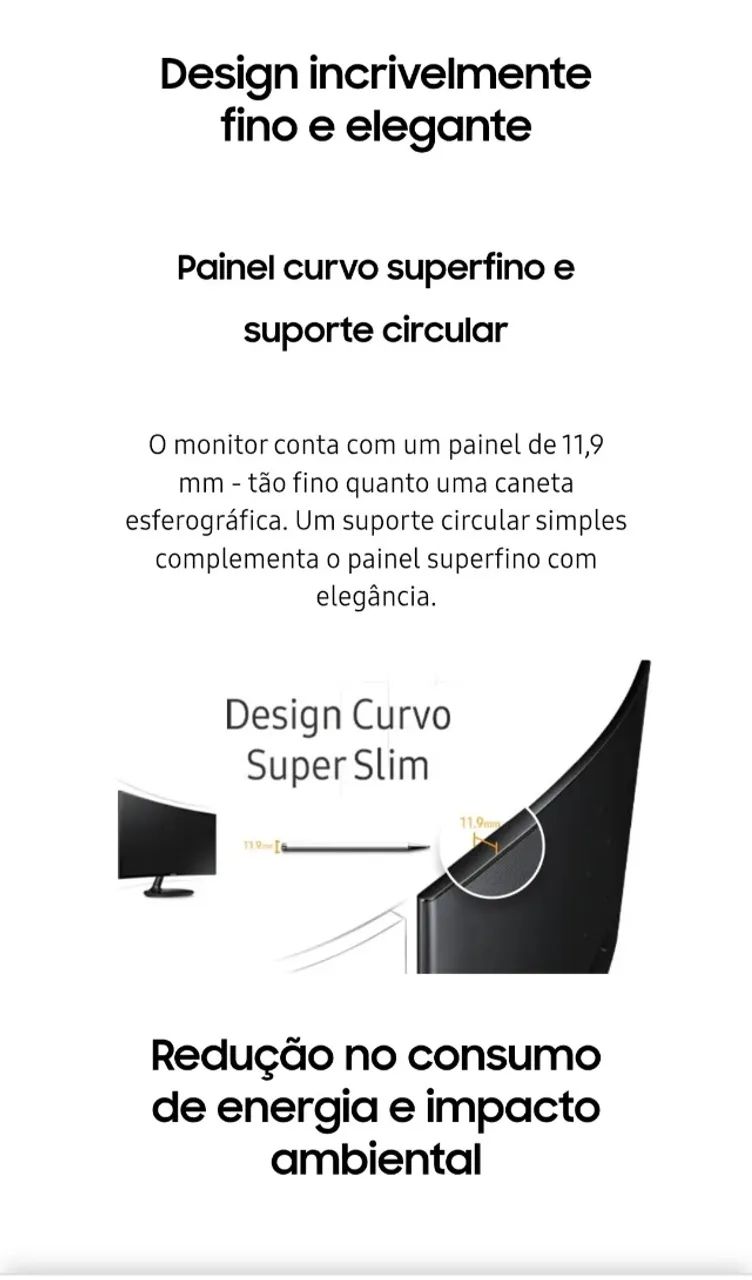 Monitor Curvo Samsung 24 - Foto 2