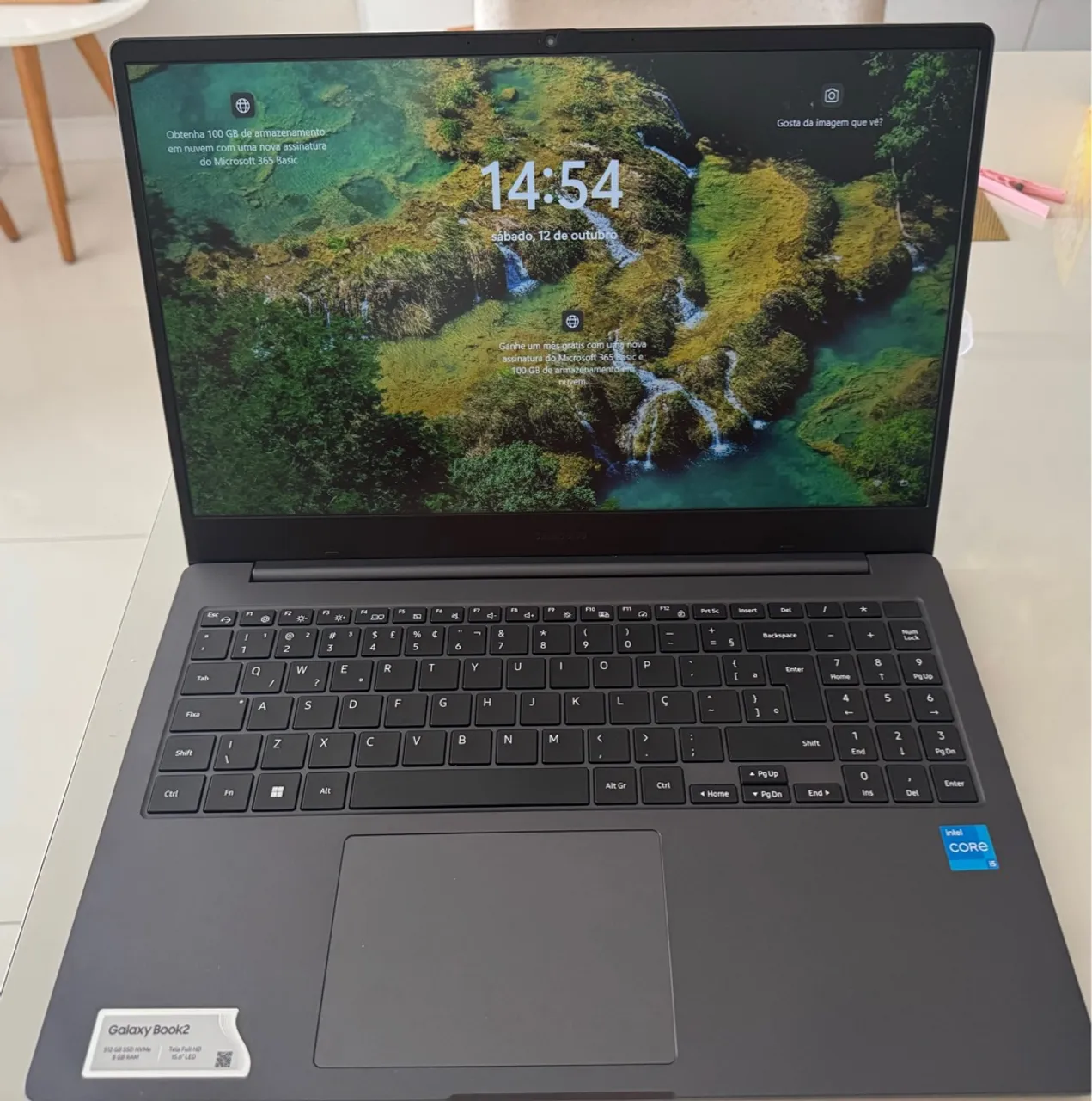 Notebook Samsung Galaxy Book2