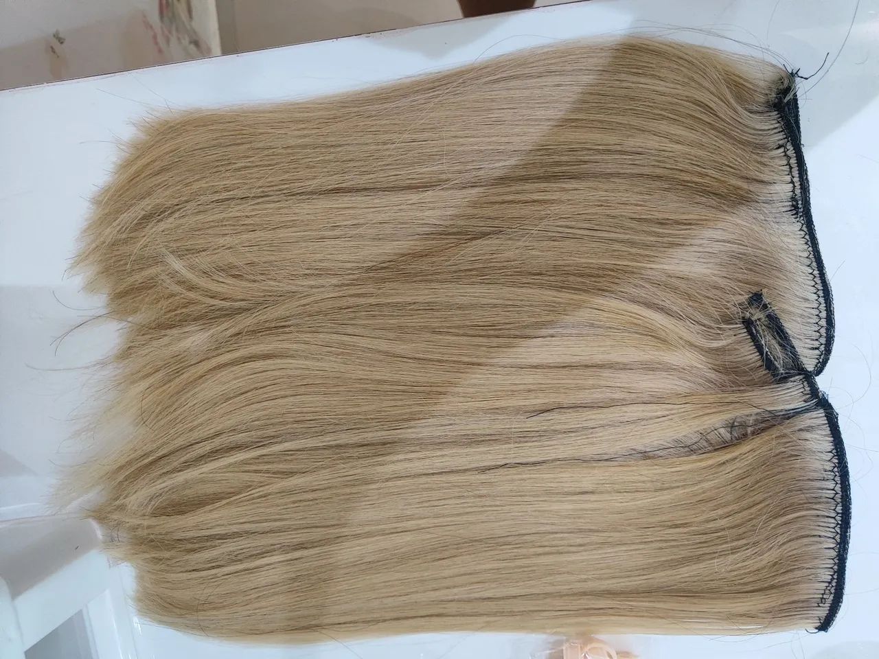 Mega Hair Cabelo Humano - Loiro Claro