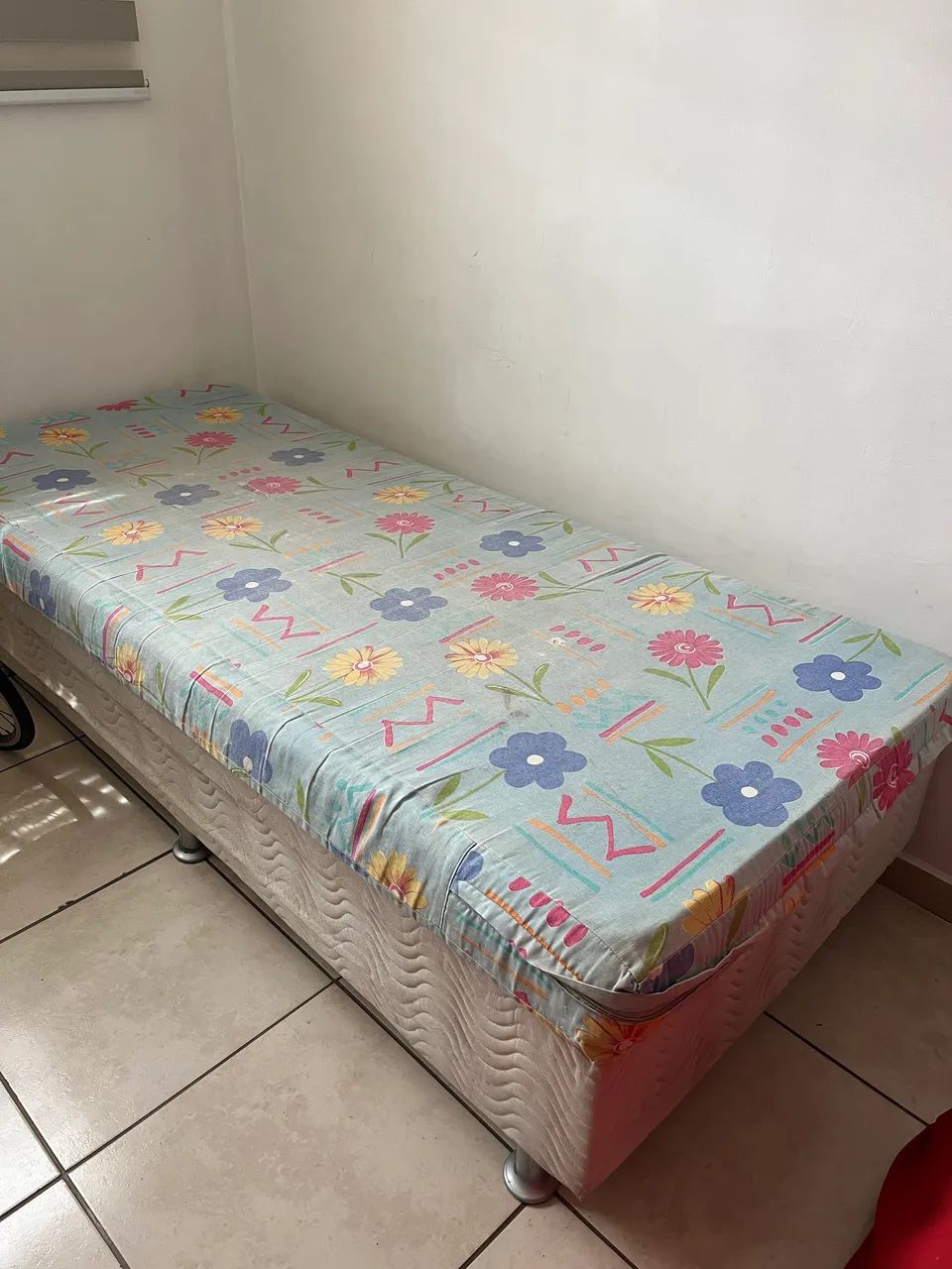 Cama Box com colchão 64291265356291121