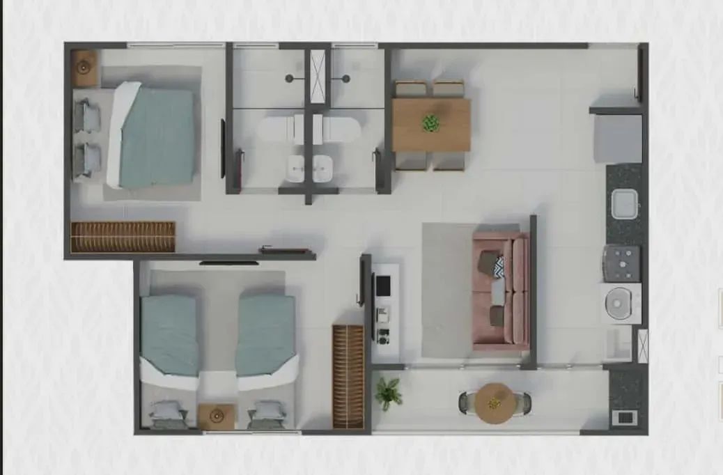 14- APARTAMENTO COM SUITE , PASSO CHAVE - Foto 4