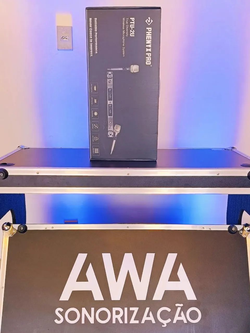 Microfone Sem Fio Phenyx Pro PTU-2U / Profissional Duplo em 1 Unidade de Rack - Foto 5