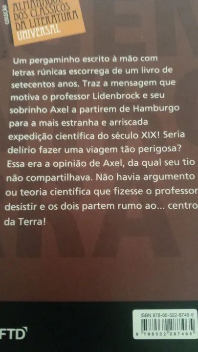 Livro viagem ao centro da terra - Foto 2