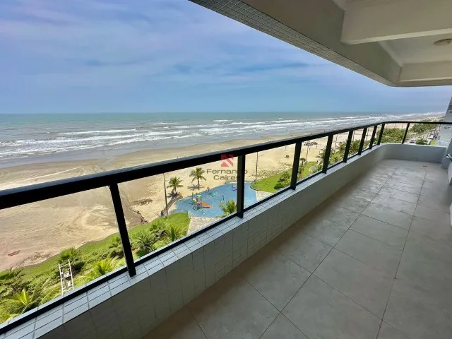 Apartamento Frente Mar 2 Dormitórios, 1 Suíte Sacada VISTA MAR no Maracanã em Praia Grande