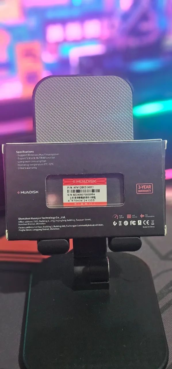  M.2 NVMe 128GB Huadisk (Novo) / Unidade - Foto 4