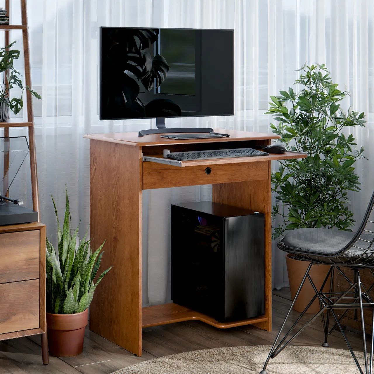 Mesa de Computador com Gaveta Novo