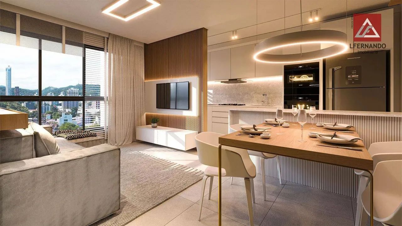 Apartamento com 2 dormitórios para alugar, 55 m2- Velha - Blumenau/SC - Foto 5