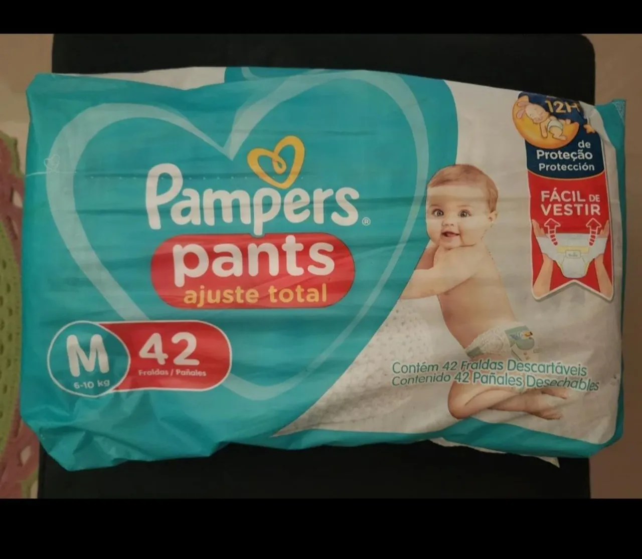 Fraldas Pampers Pants Tamanho M - 42 Unidades