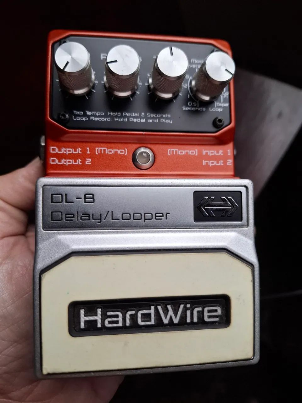 Pedal HardWire DL-8 Delay/Looper - Instrumentos musicais - Icaraí