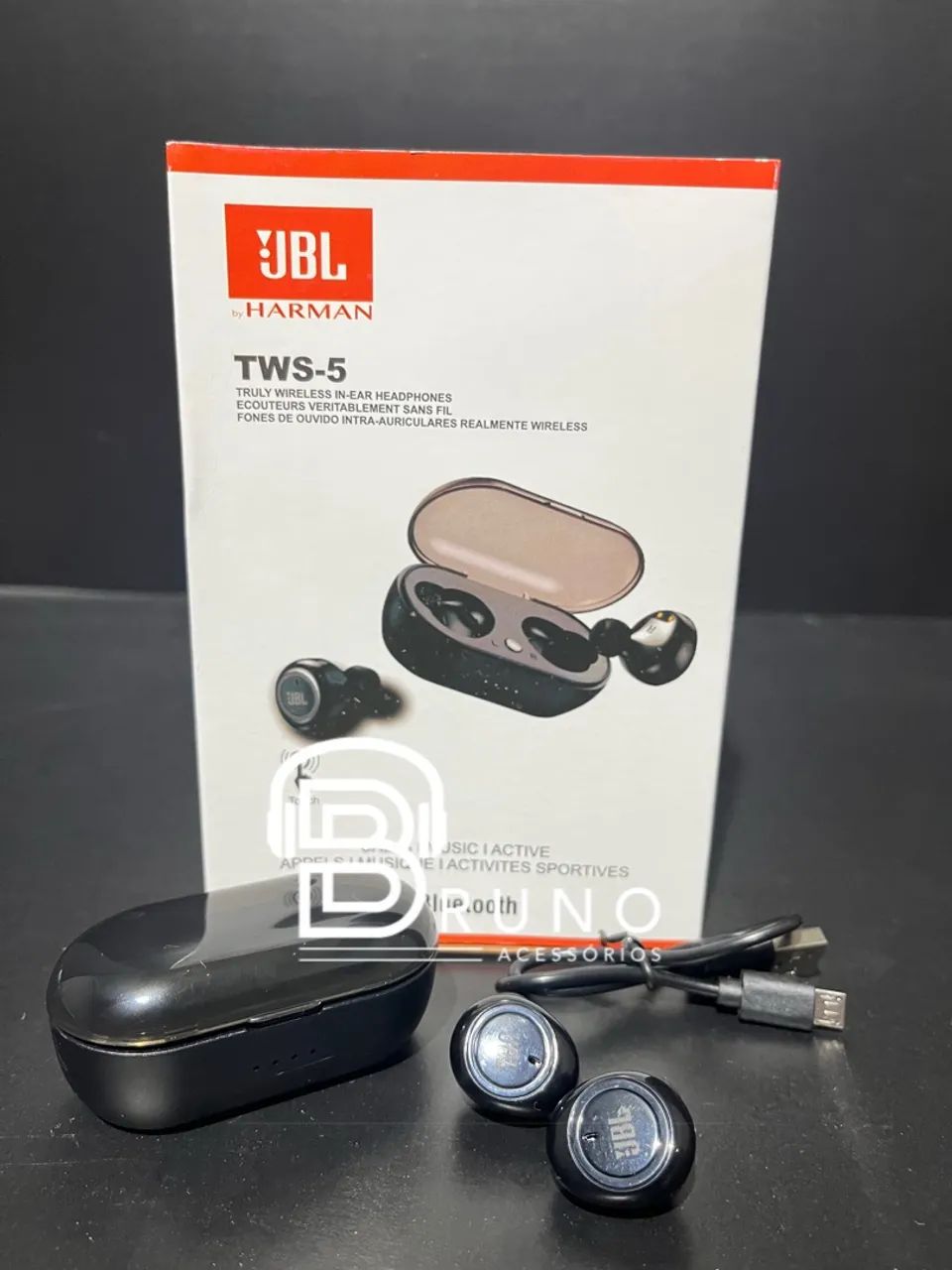 Fone de Ouvido Bluetooth JBL TWS - Foto 3