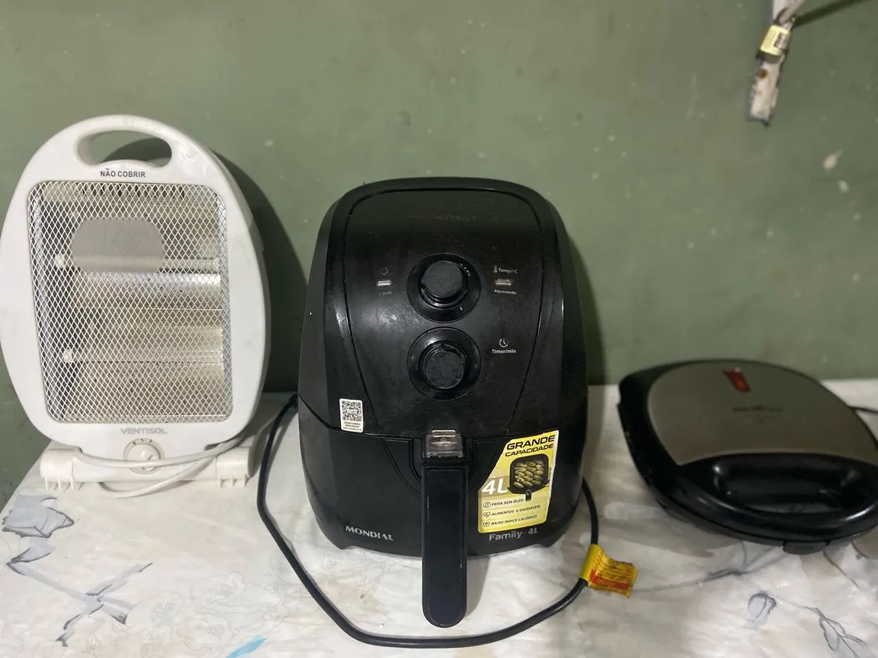 Ventilador ,aquecedor, air fry , espelho  - Foto 3