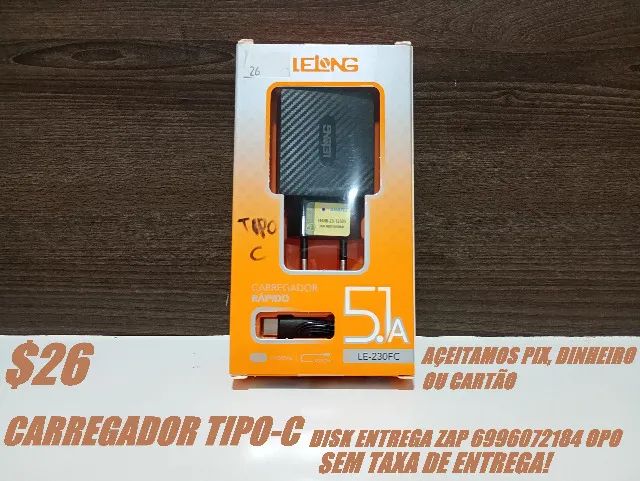 Carregador Tipo-c