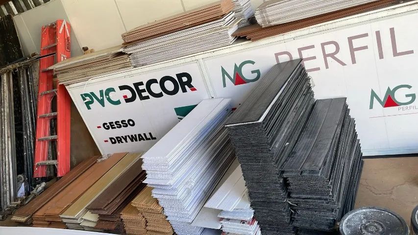 Forro PVC com 1 metro para Armário