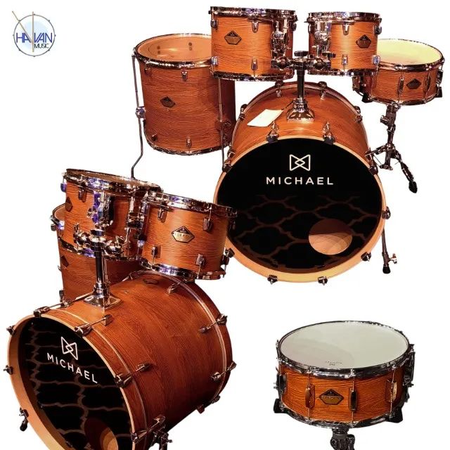 Bateria Acústica MICHAEL LEGACY / BIRCH Cor Forest - Shell Pack, Nova, Envio 