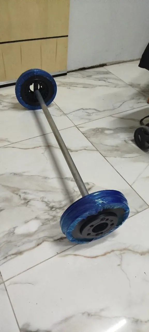 Barra completa 20kg nova