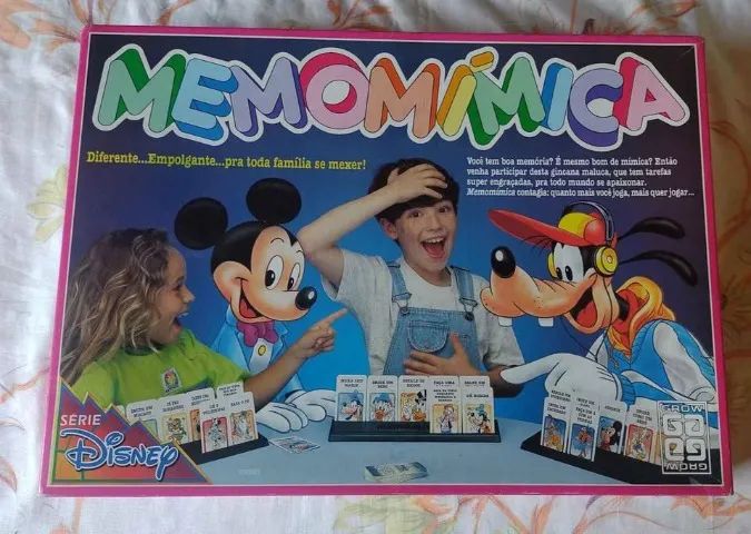 Jogo Memomimica Disney da Grow Completo