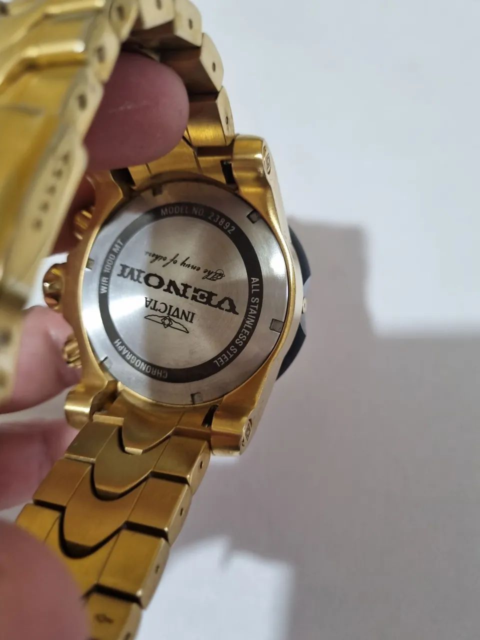 Relógio Dourado Masculino original - Foto 3