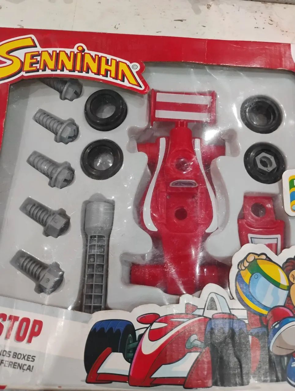 Pit Stop - Brinquedo de Montar - Senna - Foto 2