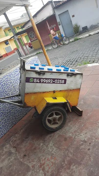 Carrinho pra moto Oportunidade 