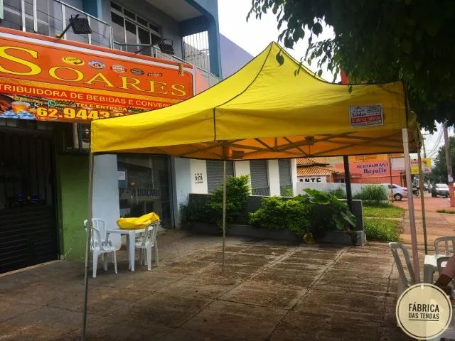 TENDA SANFONADA 3X3 NYLON - NOVA  - Foto 3