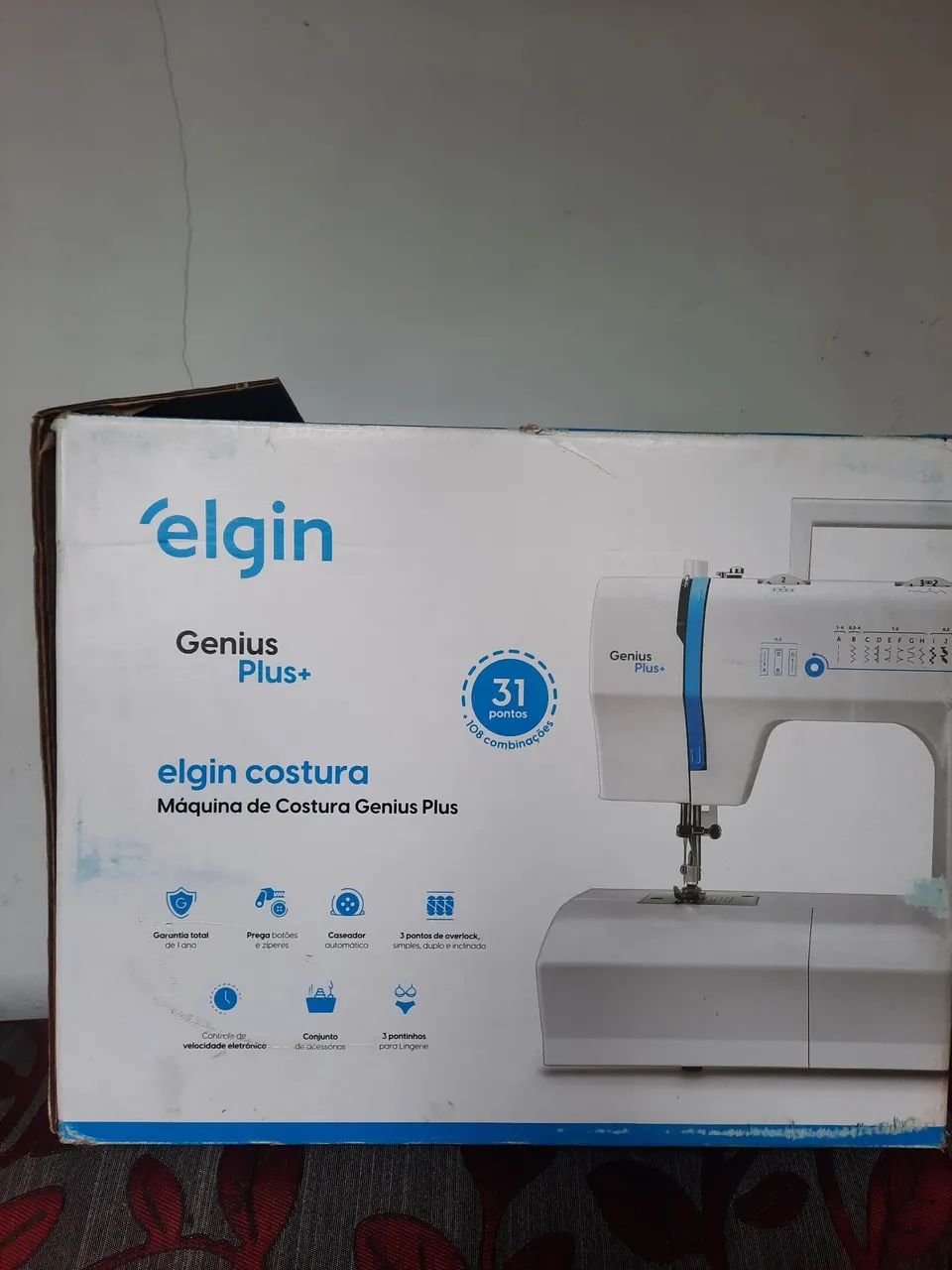 Máquina de costura Elgin  - Foto 2