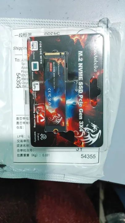 SSD M.2 NVMe 2280 256GB SOMNAmbulist - Foto 2