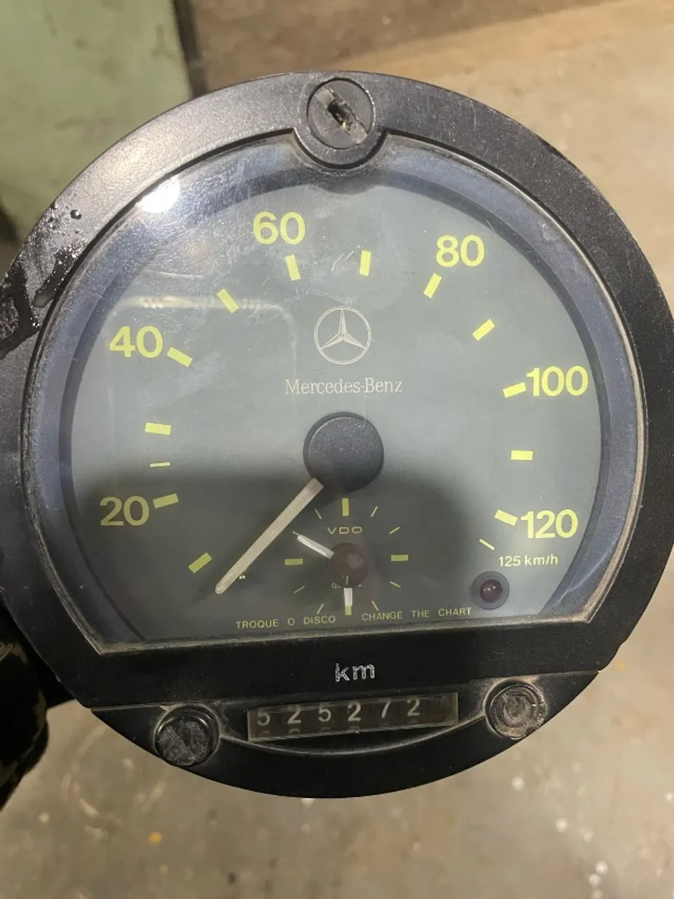 Tacógrafo VDO 1318, diário