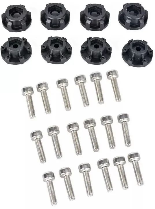 4 Pneus / Rodas Para Automodelo Traxxas, Arrma, Crawler, Kyosho e Outras Marcas  - Foto 4