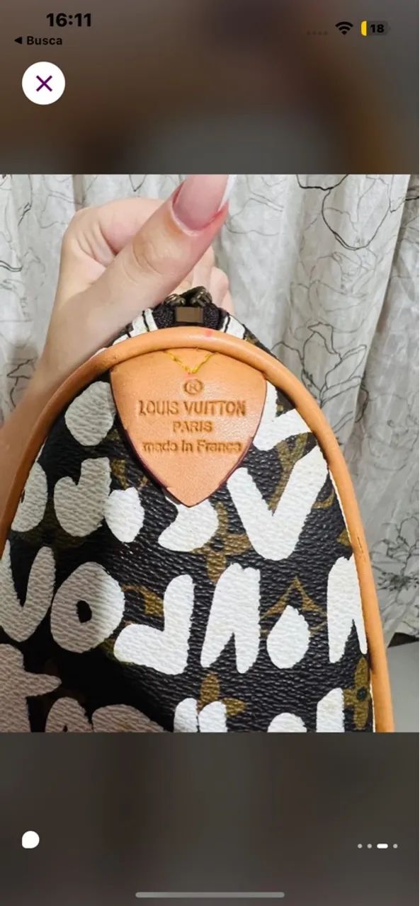 Bolsa louis vuitton graffiti- código M41534 - Foto 2