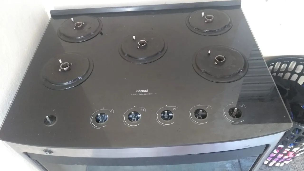 Cooktop Consul 5 bocas vidro temperado - Foto 2