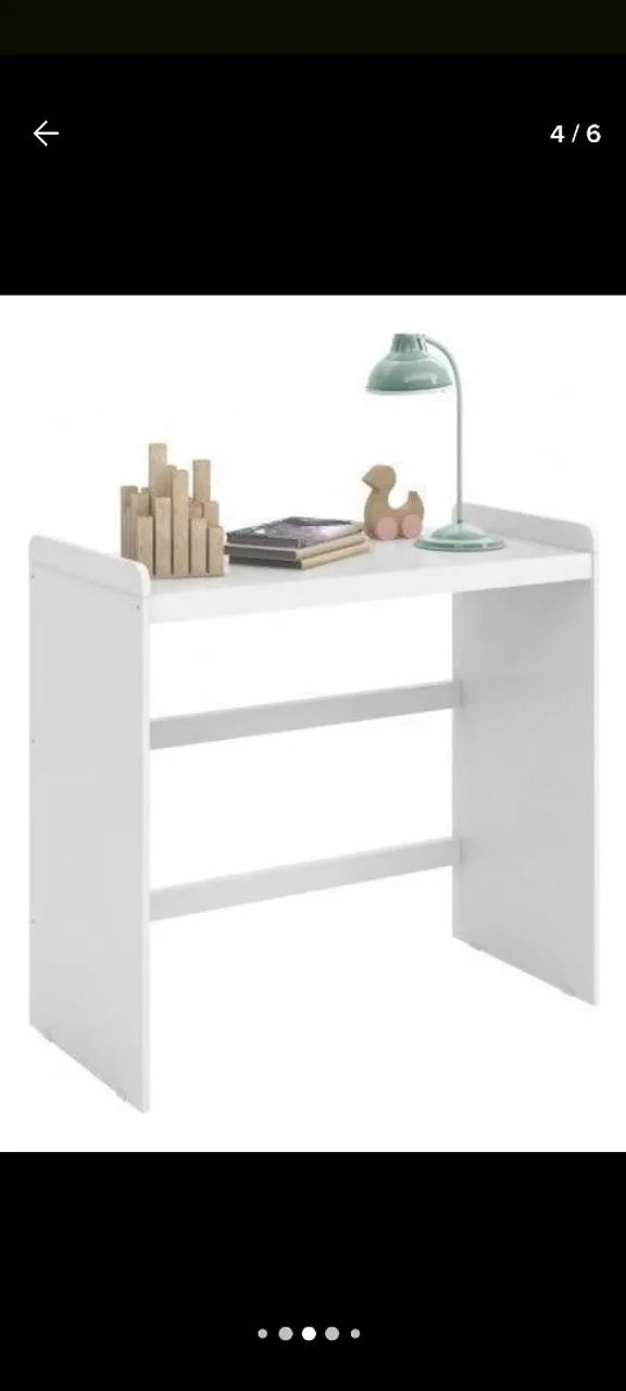 Mini Berço Relker Branco com Colchão - Nunca usado - Foto 4