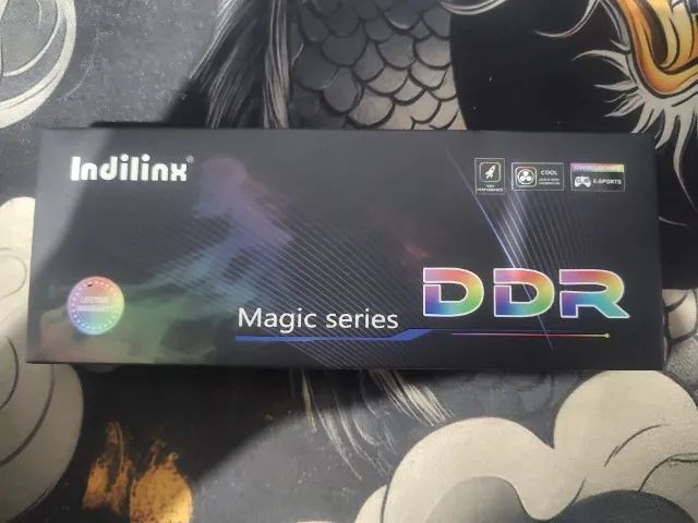 Memória DDR4 Pc 16gb Indilinx Magic Series (1x 16gb) 3200 Mhz, NOVA - Aceito Cartão / Pix