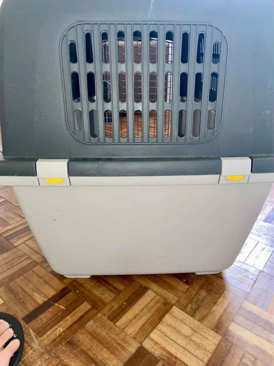 Caixa de transporte aéreo para Cães porte médio/ Grande - Foto 5