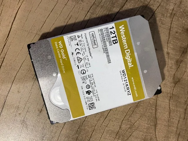 HD 12TB Western Digital Gold