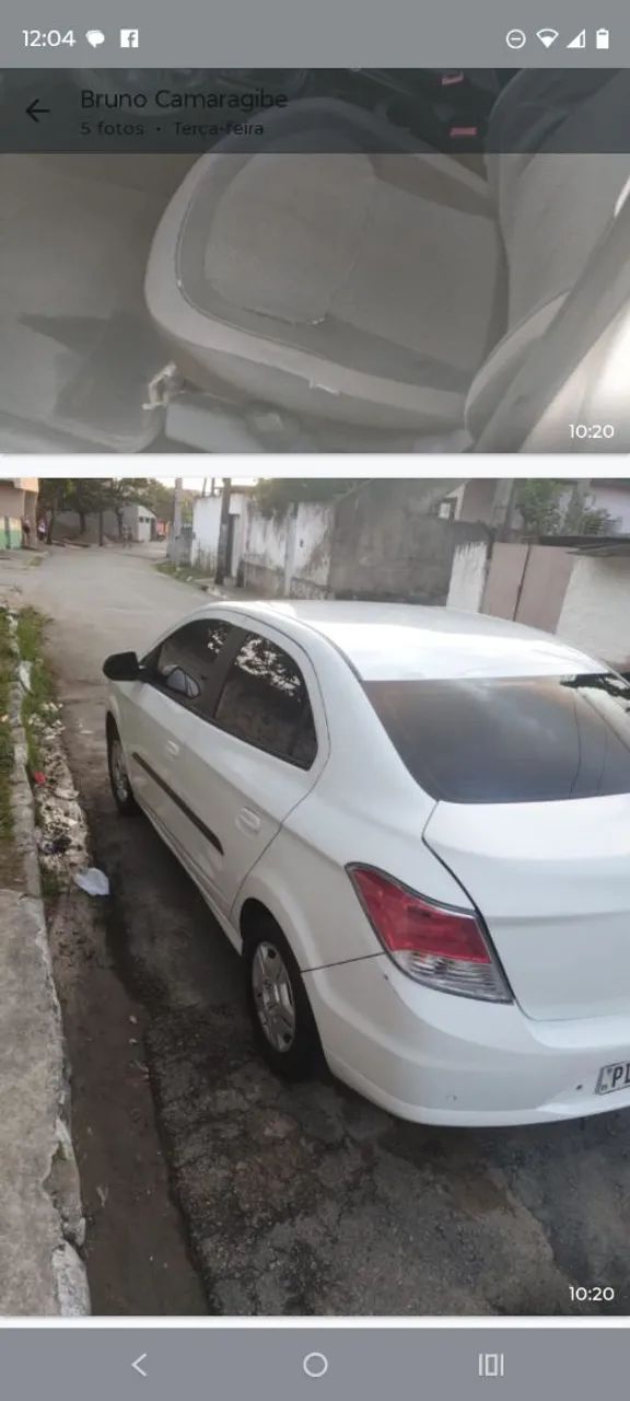 Prisma LT 2016 com gás 