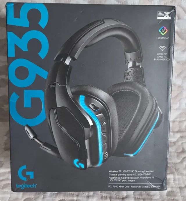 Headset Wireless Logitech G935 - Foto 4