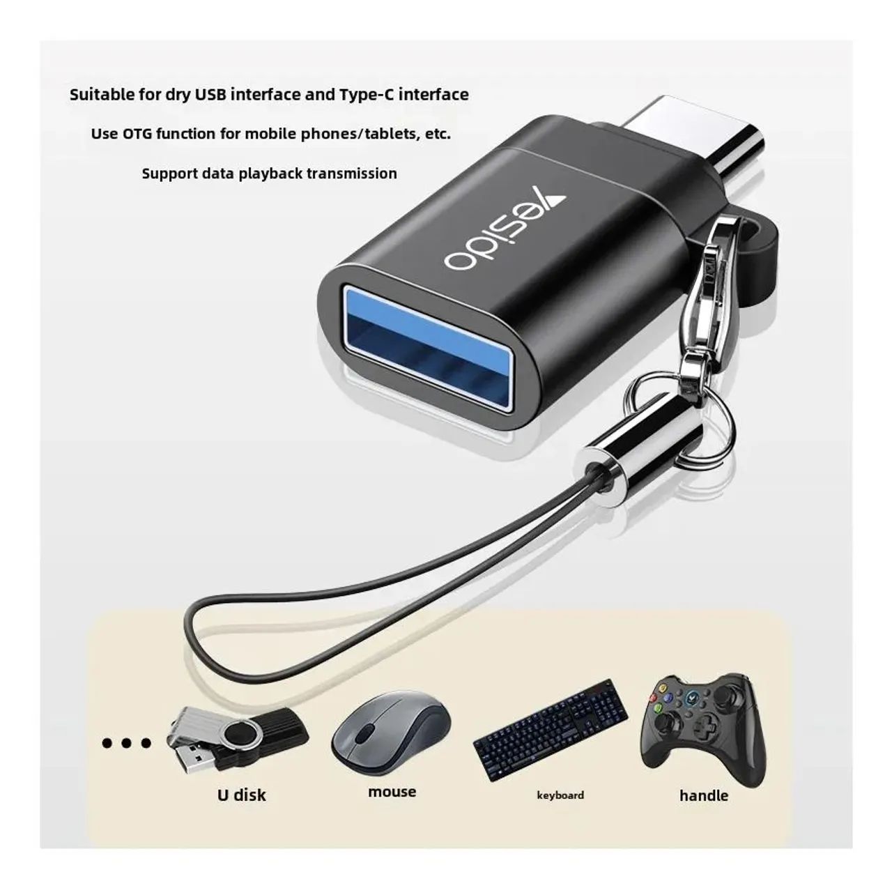 Adaptador Tipo-C OTG USB 3.0  - Foto 3