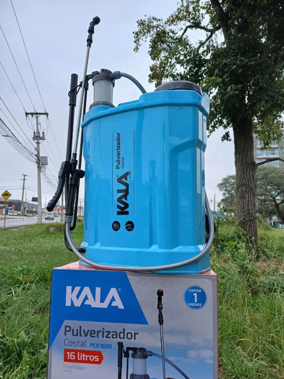 Pulverizador para veneno 16 litros novo mega barato - Foto 5