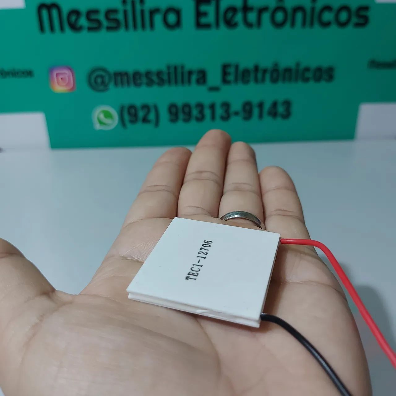Módulo Peltier TEC1-12706 - Dissipador de calor - Foto 3