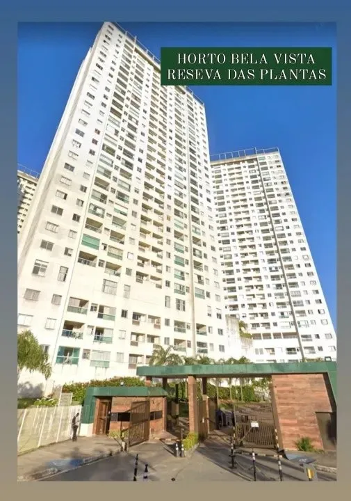 Apartamento com armários na cozinha no Reserva das Plantas - Horto Bela vista