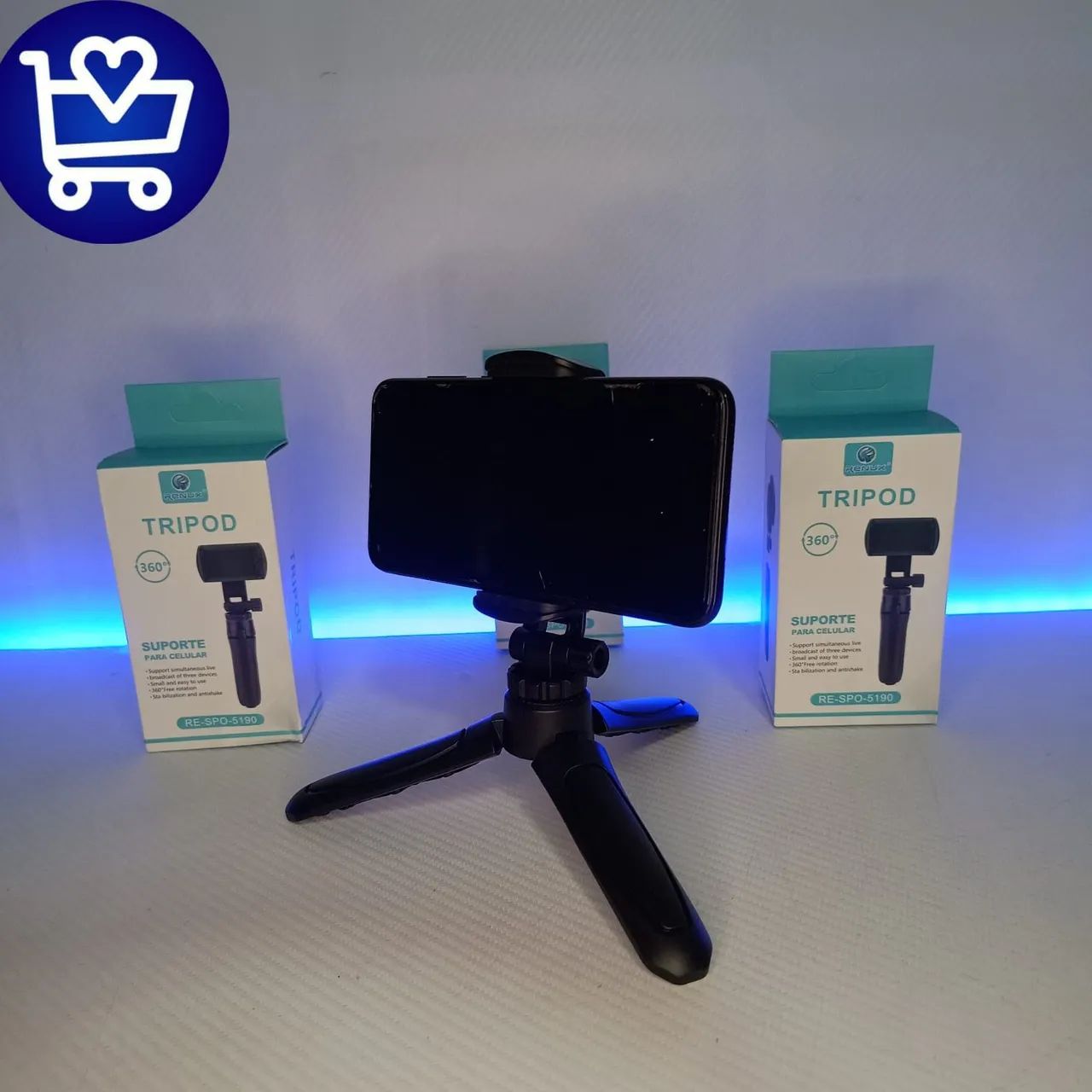 Tripé para Celular 360° - Suporte para Celular - Foto 3