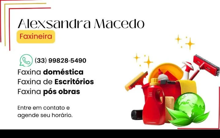 Faxinas a domicílio 