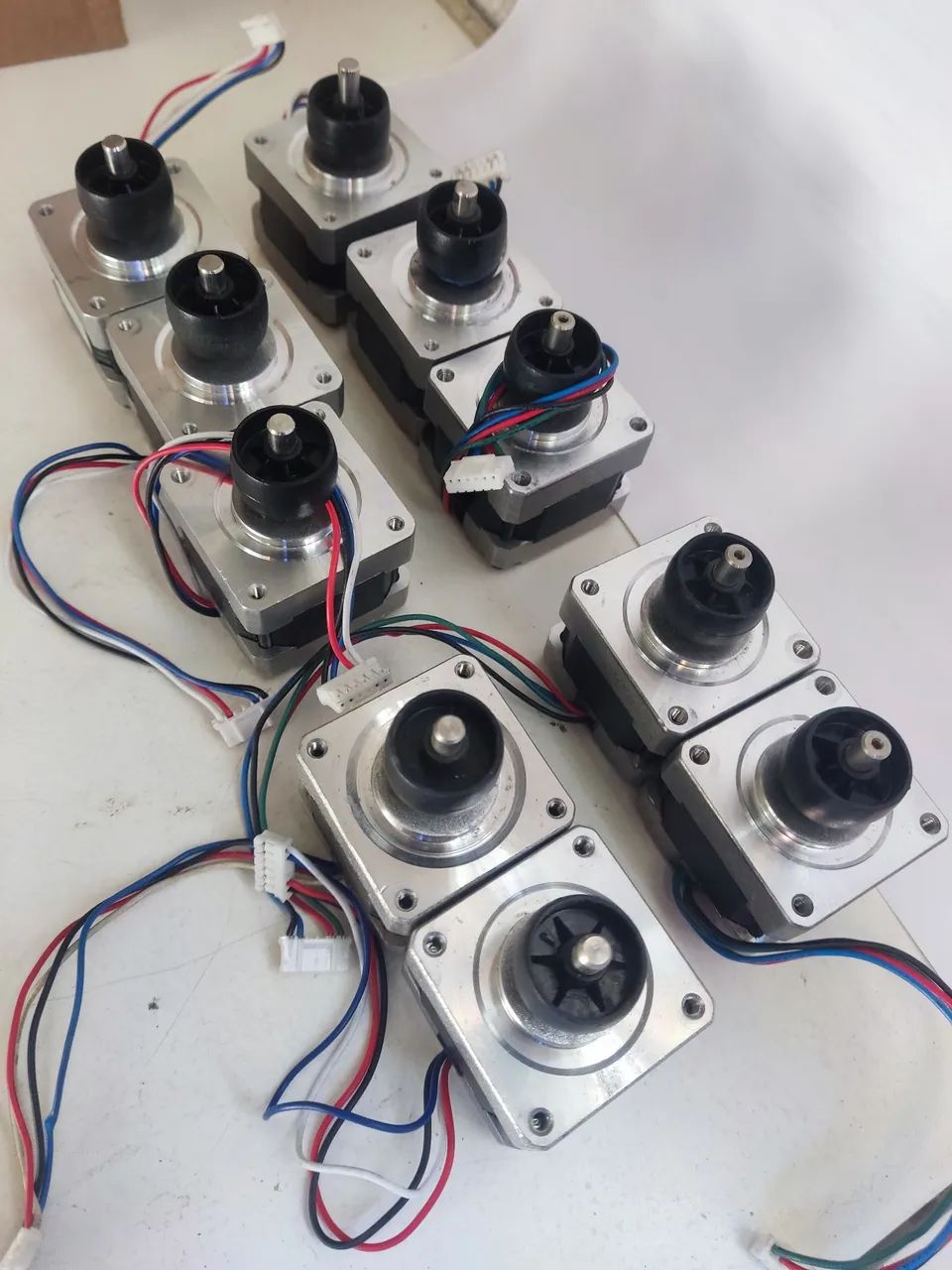 KIT COM 10 MOTORES DE PASSO NEMA 16