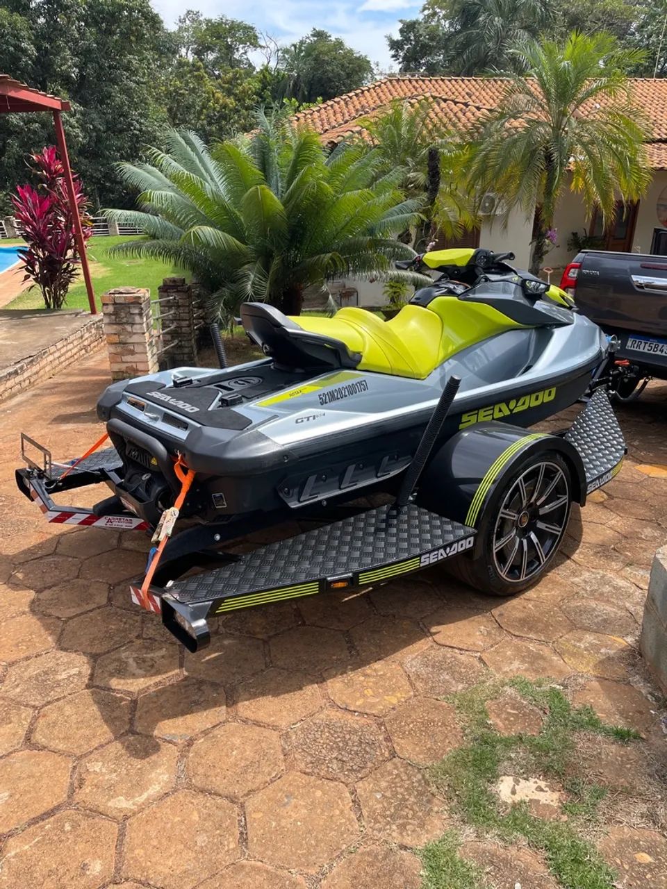 Jet ski gti 2021 segundo dono carreta nova  - Foto 6