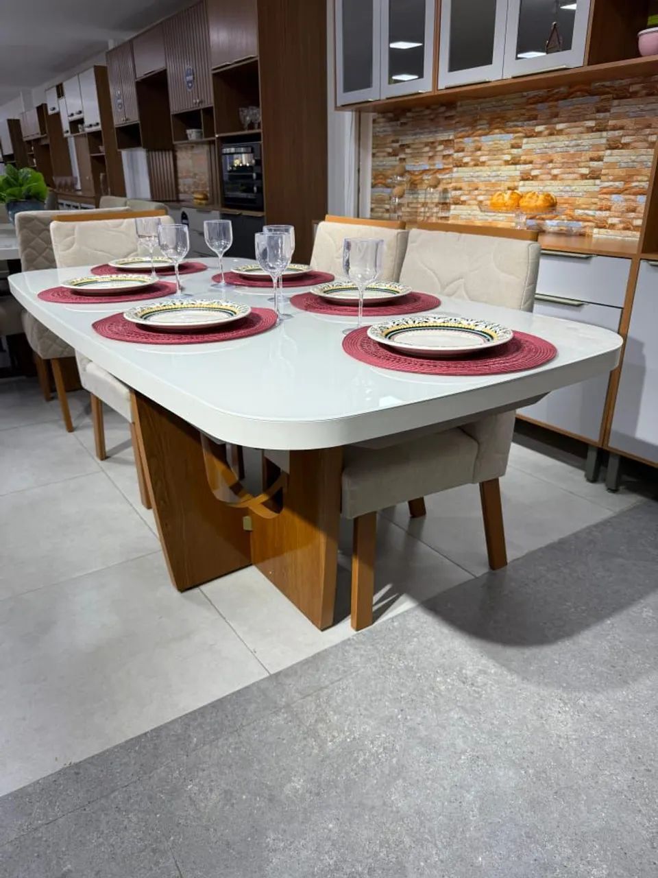 Mesa de Jantar 6 cadeiras  - Foto 3